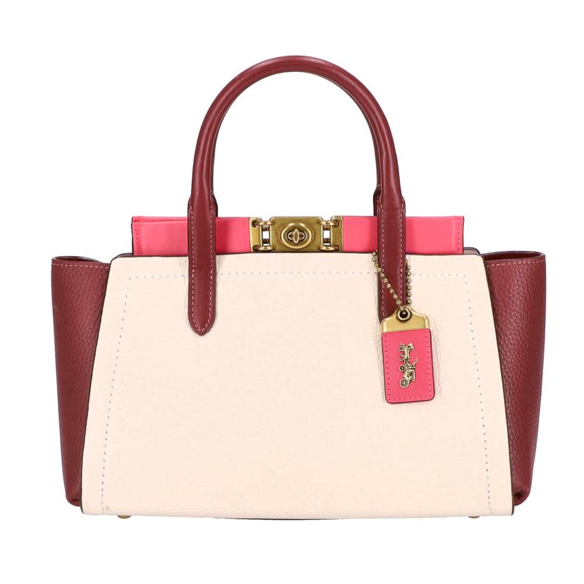 COACH コーチ/バイカラー ハンドバッグ/B2080-622//Aランク/70
