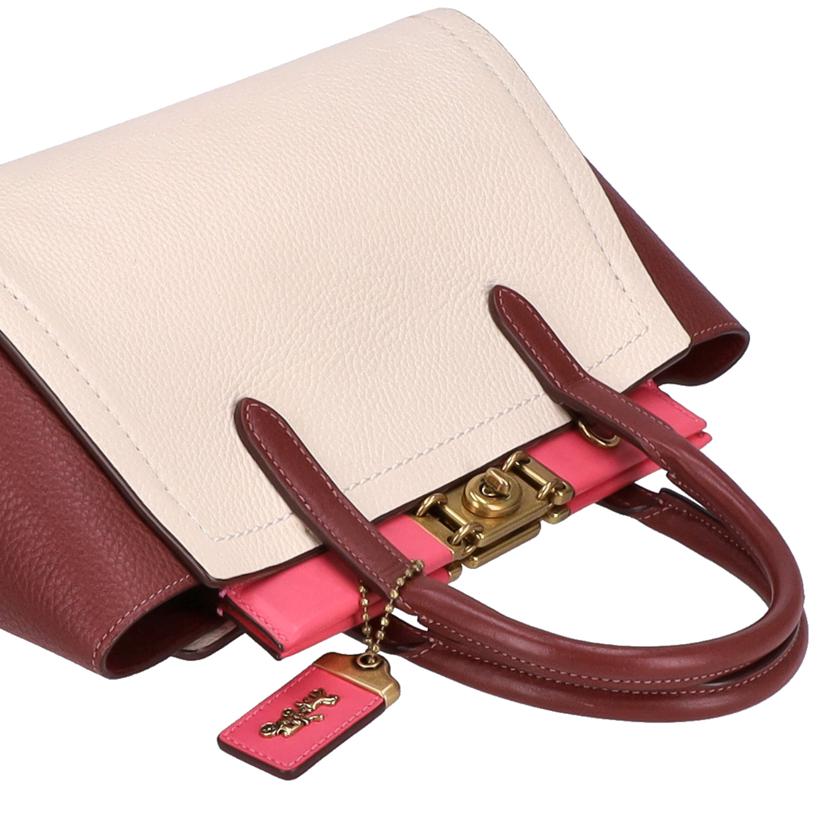 COACH コーチ/バイカラー ハンドバッグ/B2080-622//Aランク/70
