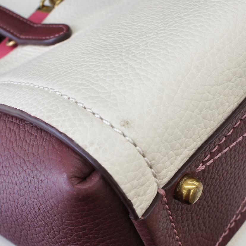 COACH コーチ/バイカラー ハンドバッグ/B2080-622//Aランク/70