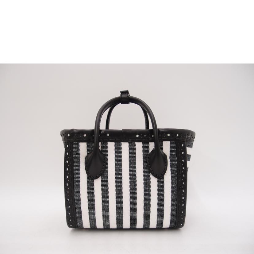 eb・a・gos エバゴス/eb・a・gos ストライプキューブトート//SAランク/69