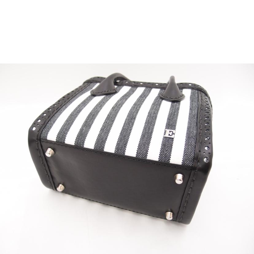 eb・a・gos エバゴス/eb・a・gos ストライプキューブトート//SAランク/69