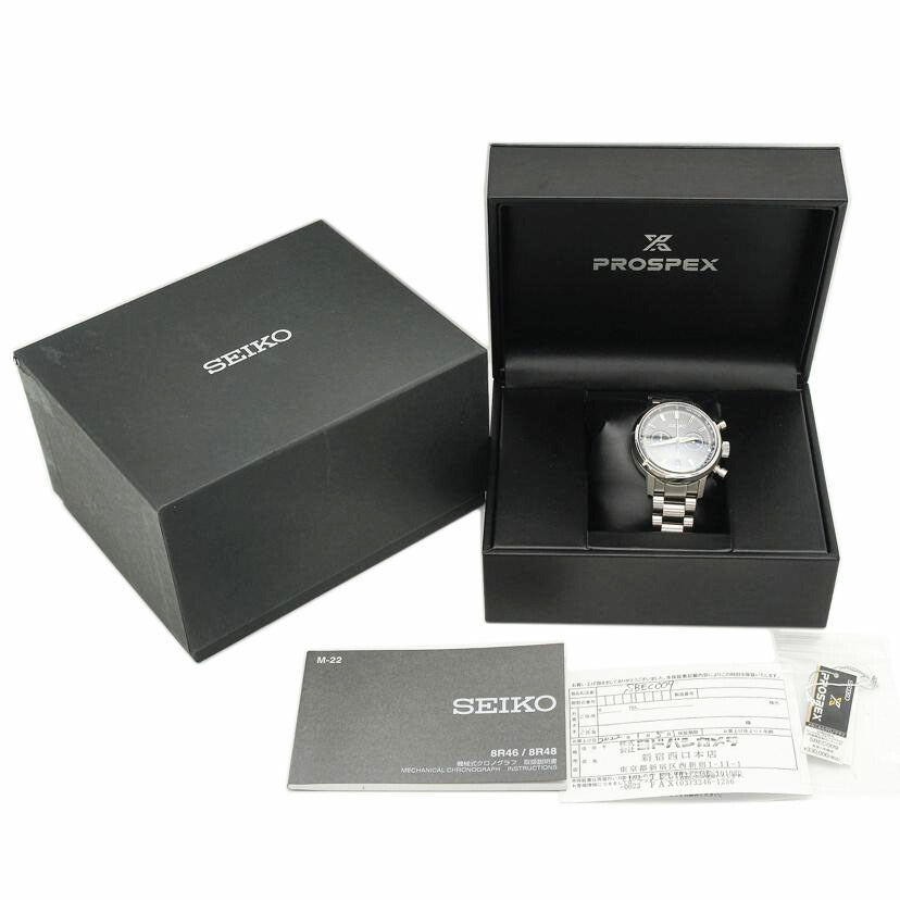 SEIKO セイコー/プロスペックス・スピードタイマー・メカニカル/自動巻/SBEC009//180***/Aランク/20