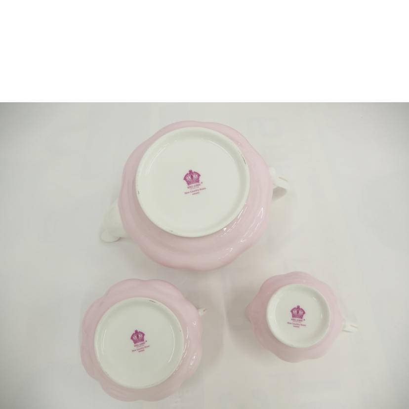 ROYAL ALBERT/ニューカントリーローズ4点セット//Aランク/82