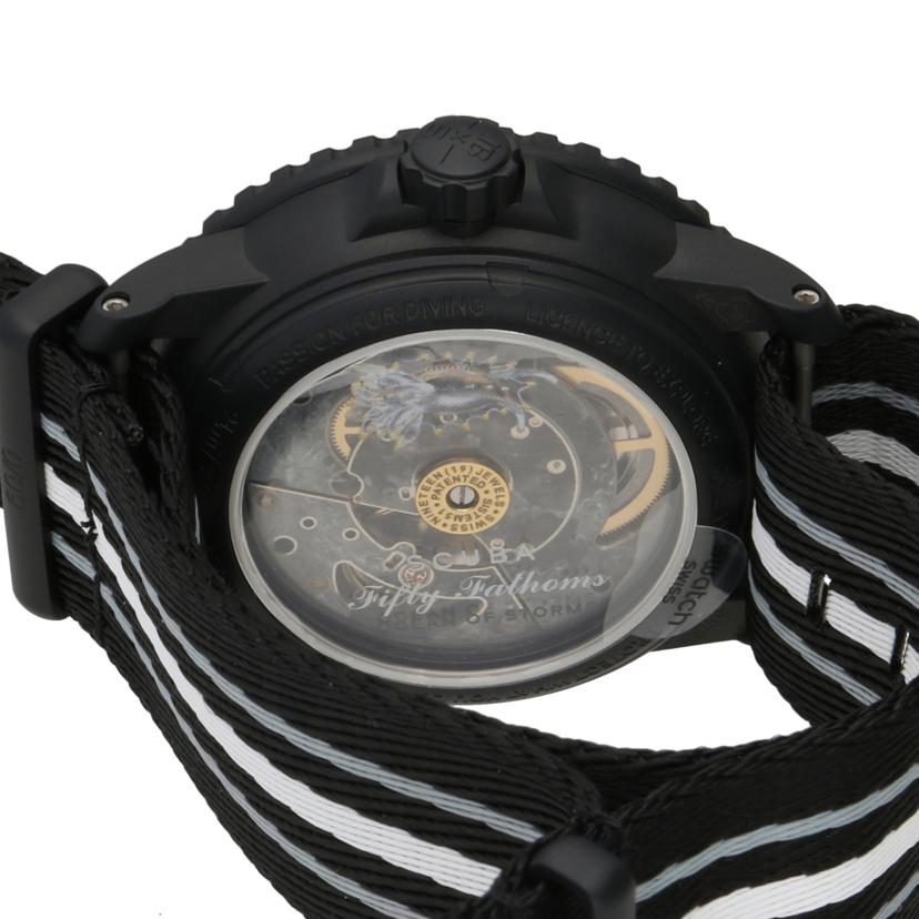 BLANCPAIN×swatch ブランパン×スウォッチ/スクーバフィフティファゾムス/オーシャンオブストーム/AT/SO35B400//SAランク/06