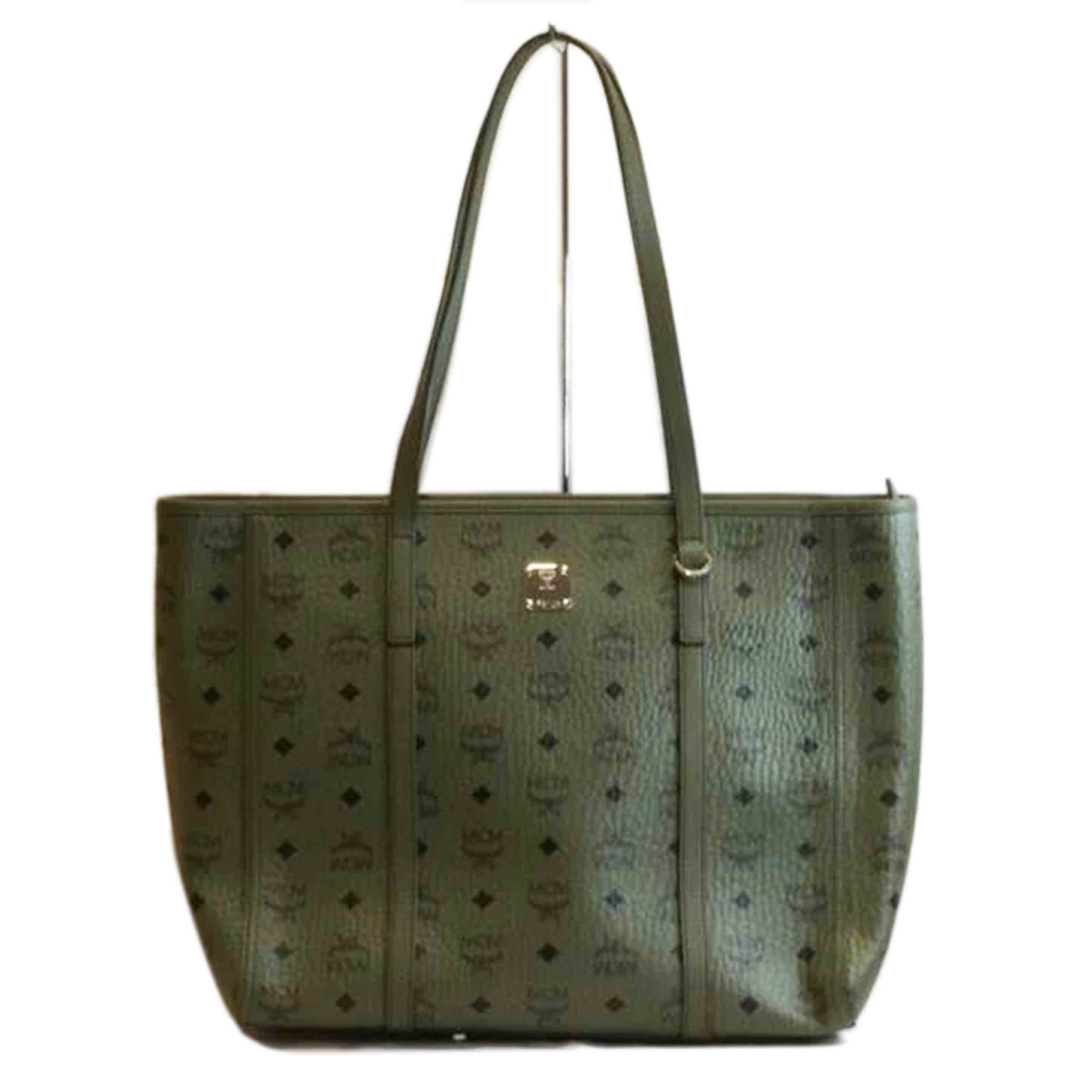 MCM エムシーエム/ロゴグラムトートグリーン//F91**/SAランク/92