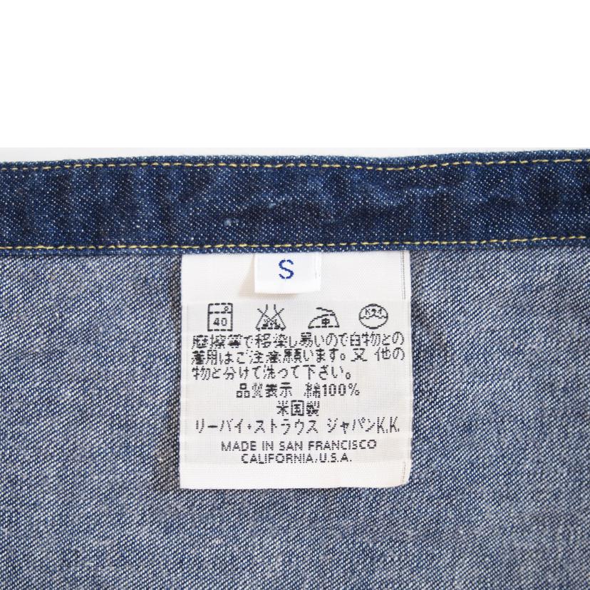 LEVI'S リーバイス/ウエスタンデニムシャツ 98年製555工場/7205 1018//ABランク/71