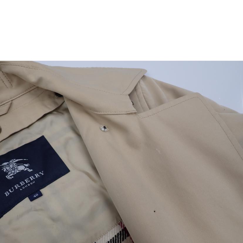 BURBERRY LONDON バーバリーロンドン/★BURBERRY LONDON ノバチェックライナー付きトレンチコート/FR018-615-51//40/Bランク/62