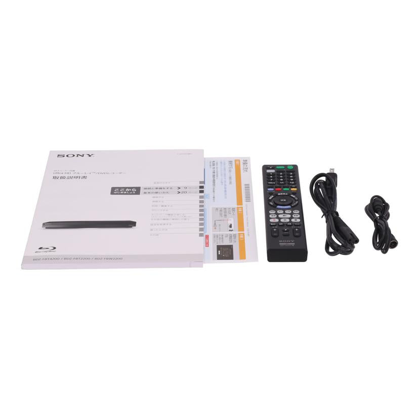 SONY ソニー /4Kチューナー内蔵Ultra HD BDレコーダー/BDZ-FBT2200//1014000/ABランク/77