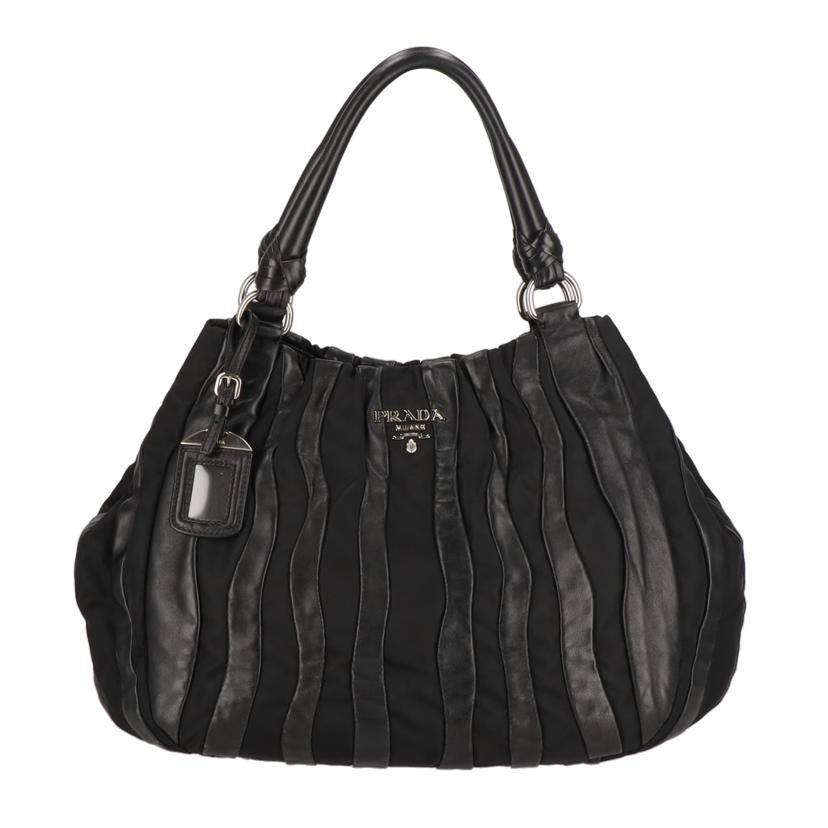 PRADA プラダ/レザー×ナイロンハンドバッグ/BR3994//Aランク/91