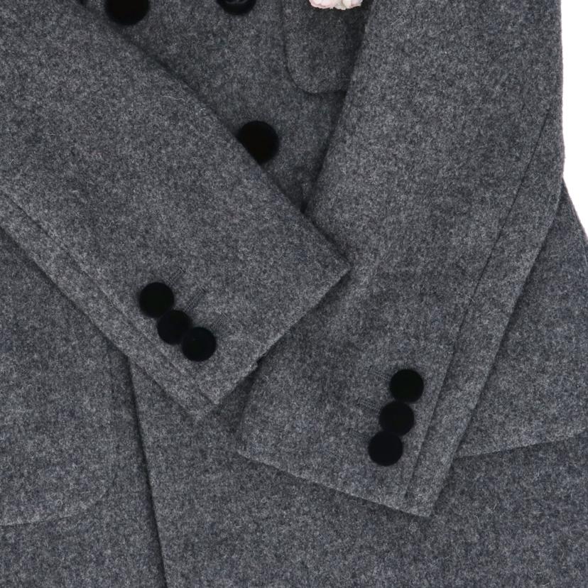 GUCCI/25 グッチ/グッチ/ベルベットカラーダブルブレストコート/#38/633352 ZAFWP//Aランク/75