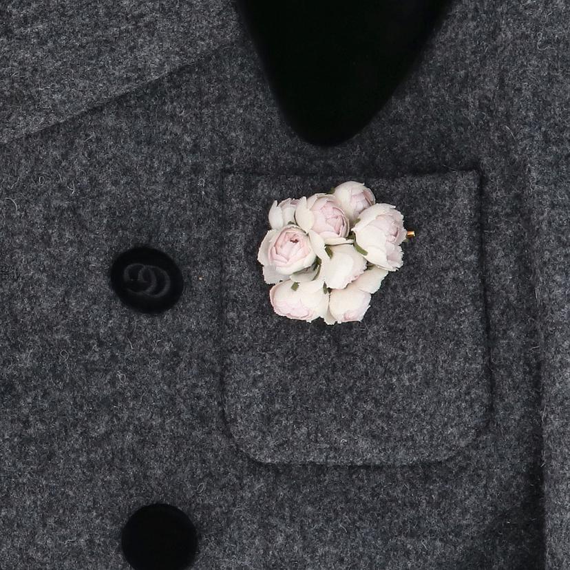 GUCCI/25 グッチ/グッチ/ベルベットカラーダブルブレストコート/#38/633352 ZAFWP//Aランク/75