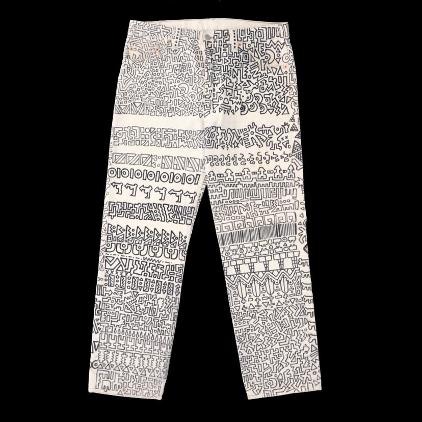 LEVIS リーバイス/90's/501XX/TARZANKICK!!!/リメイク/USA製//ABランク/82