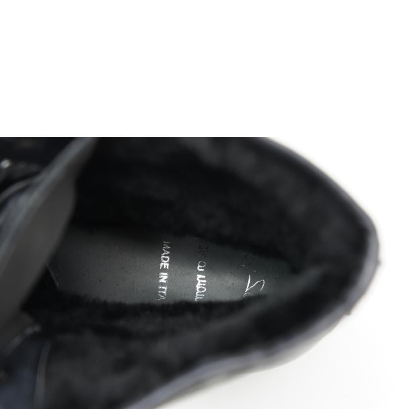 Santoni Santoni/カモフラ柄ショートブーツ/ブラック//SAランク/20