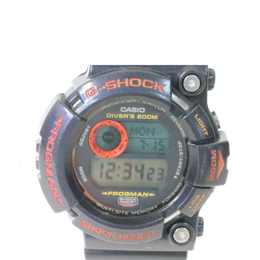 CASIO カシオ/CASIO/G-SHOCK/フロッグマン/毒蛙/ネイビー/GW-201-6JF//ABランク/84