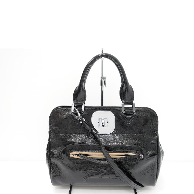 LONGCHAMP ロンシャン/エナメルバッグ//ABランク/88
