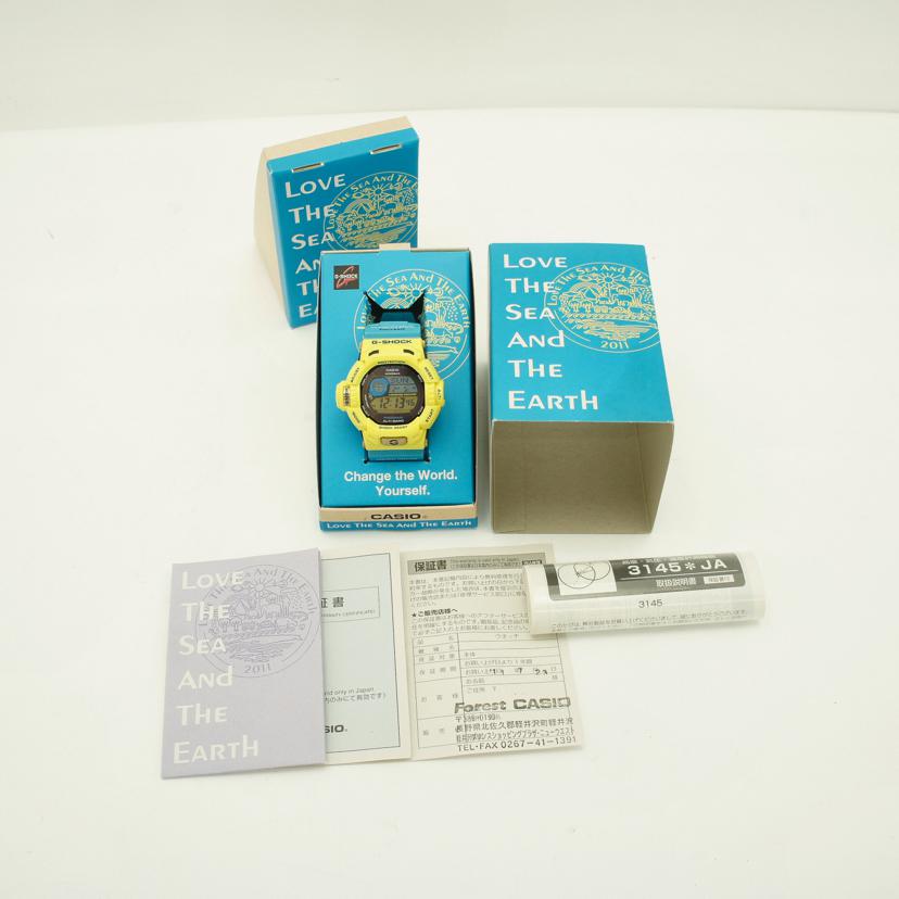 CASIO カシオ/G-SHOCK/ライズマン/チェンジザワールド2011/GW-9201KJ-9JR//202*****/Bランク/75