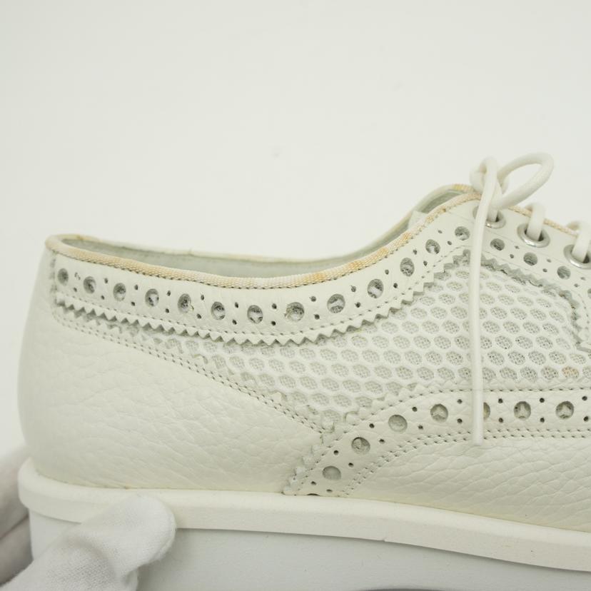 Santoni サントーニ/メッシュ切替ウイングチップシューズ/ホワイト/12896//ABランク/20