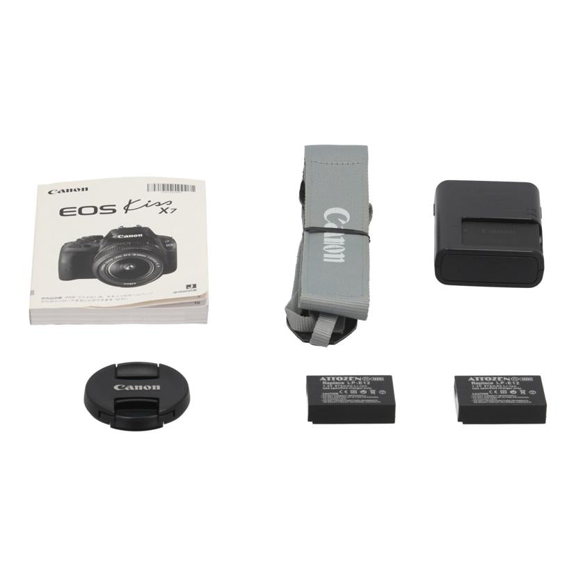 Canon キヤノン /デジタル一眼レンズキット/EOS kiss X7 レンズキット//021064022019/Bランク/81