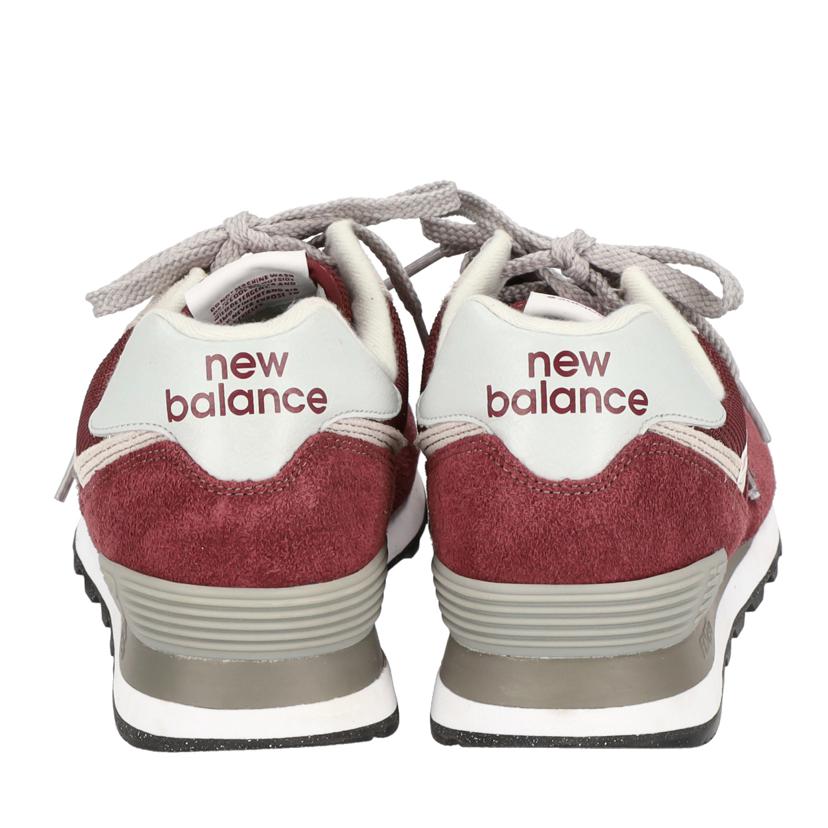 NewBlance NewBlance/NB/574スニーカー/ワインレッド系/ML574EVM//サイズ27cm/ABランク/03