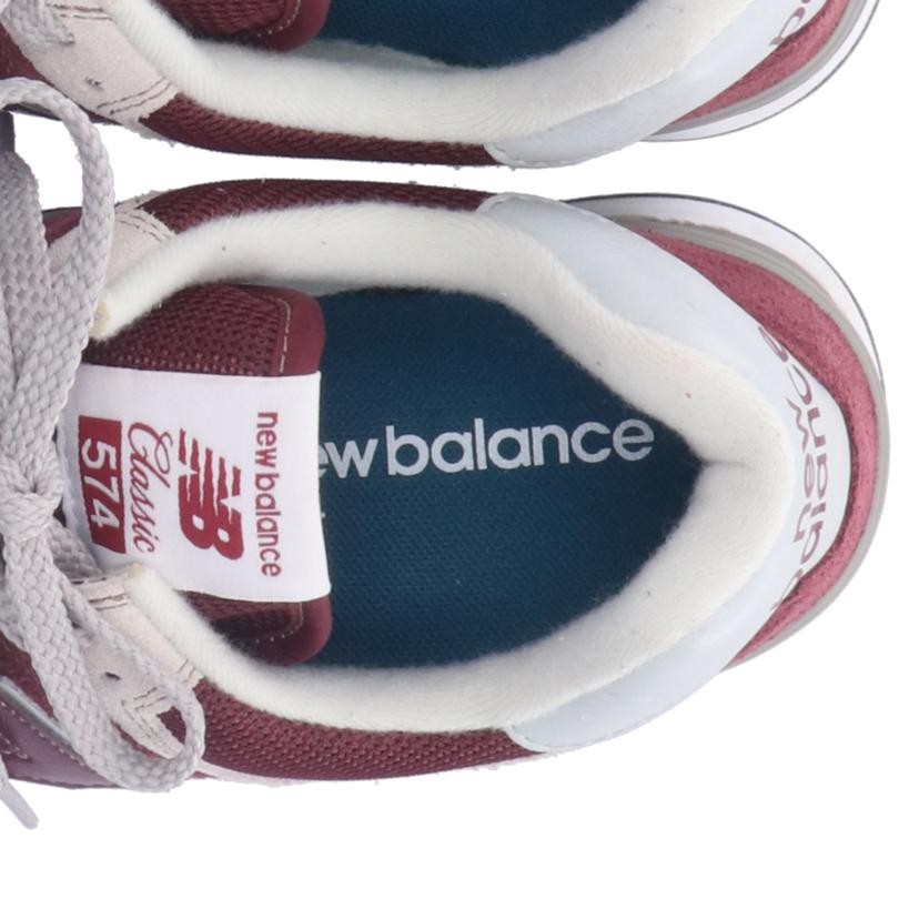 NewBlance NewBlance/NB/574スニーカー/ワインレッド系/ML574EVM//サイズ27cm/ABランク/03