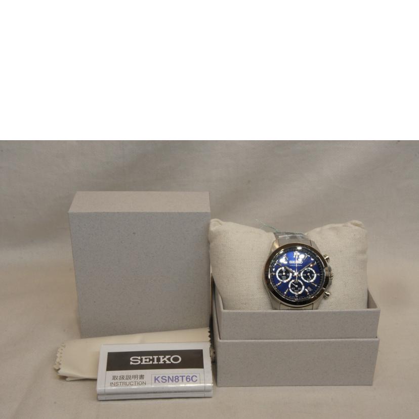 SEIKO/セイコーコレクションスピリットネイビー文字盤SSQZ/SBTR011(8T63-00D0)//281***/Sランク/92