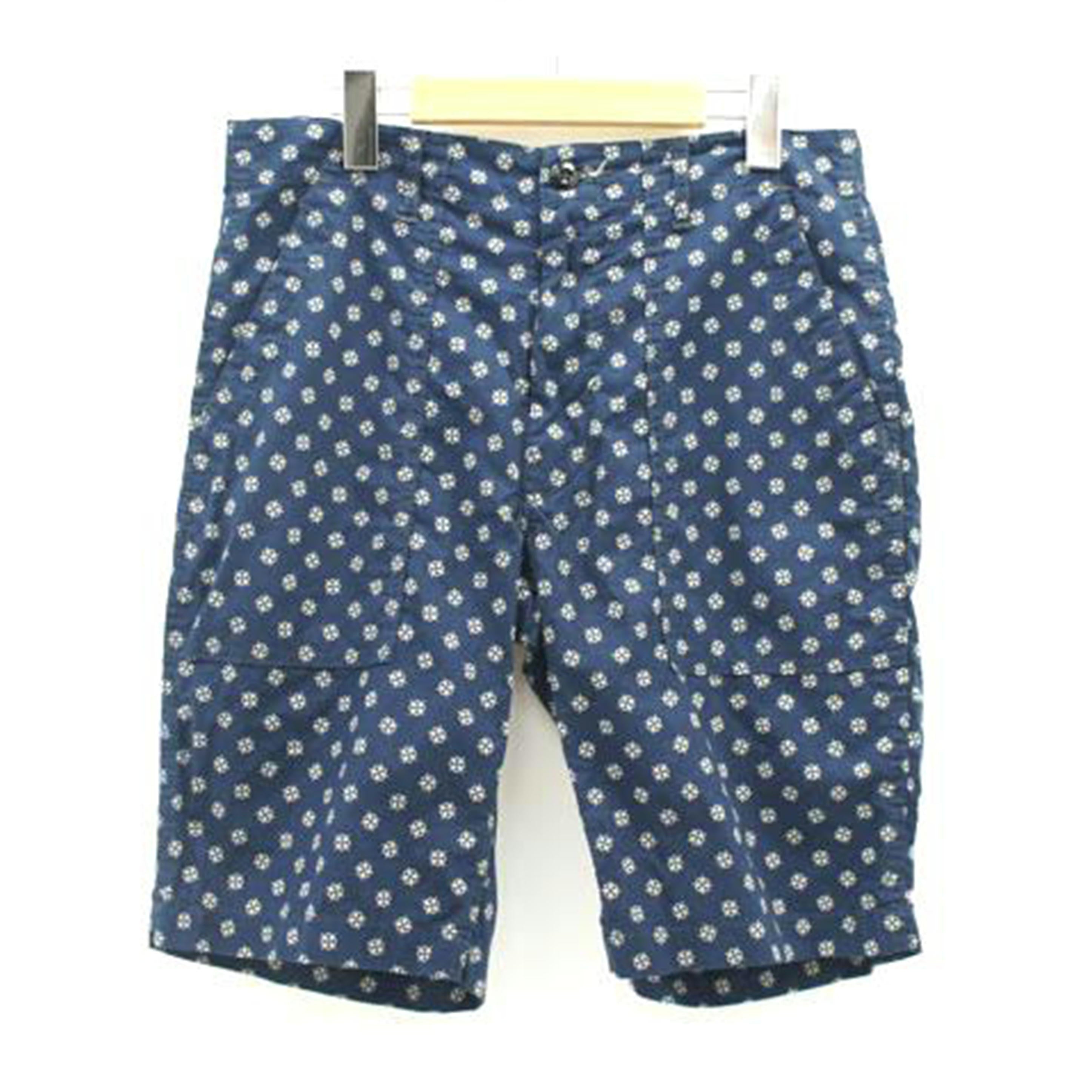 POST O'ALLS ポストオーバーオール/キャリコ柄ハーフパンツ//Bランク/05