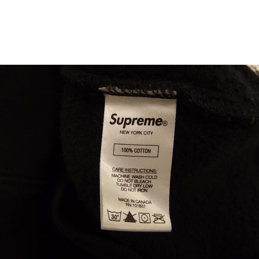 Supreme Supreme/フロントロゴスエット/黒//サイズM/Bランク/82