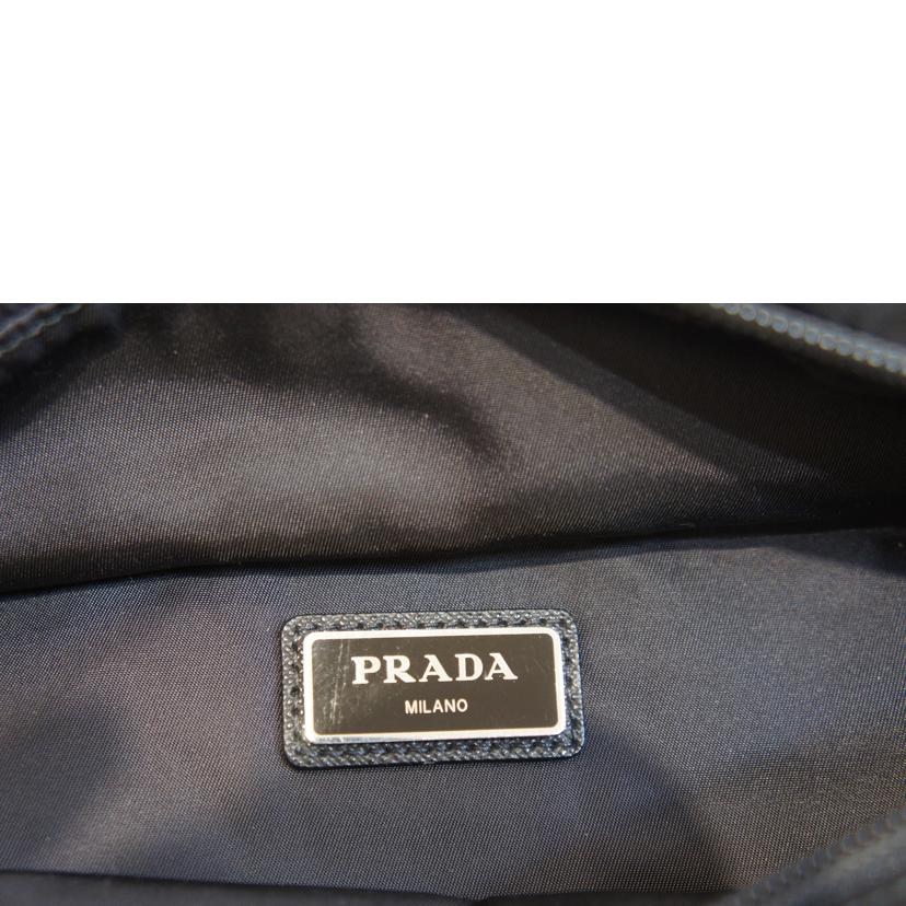 PRADA プラダ/ナイロンウエストポーチ/ボディバッグブラック//165/ABランク/92