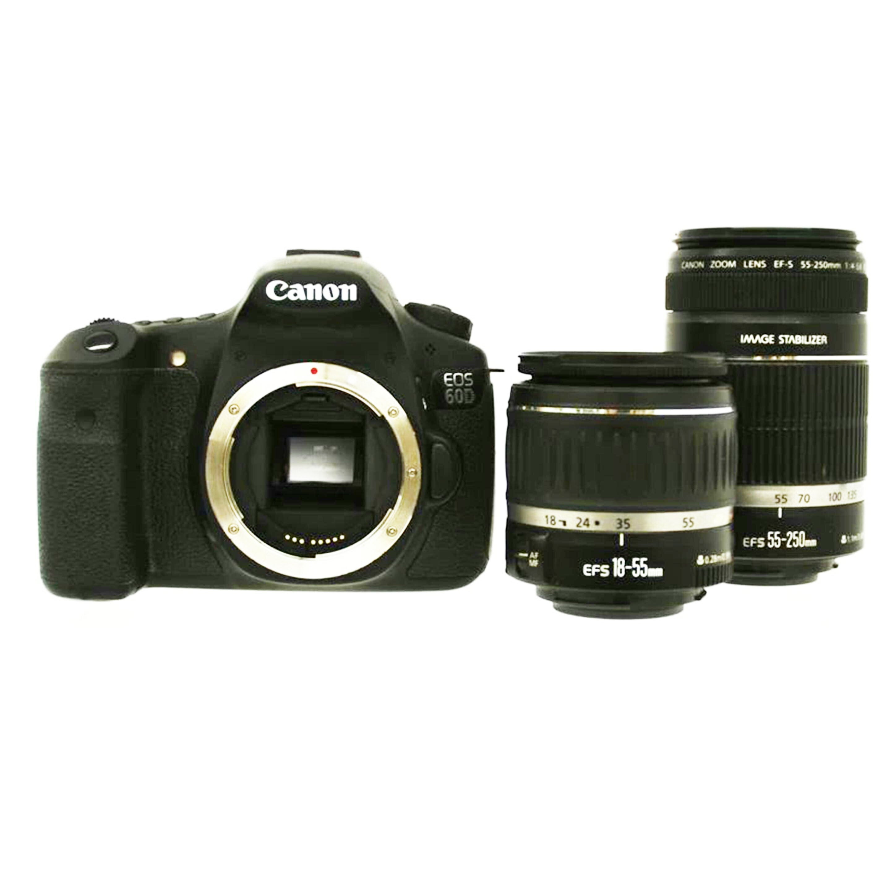 Canon キャノン/デジタル一眼/EOS 60D Wズームキット//0460303919/BCランク/75