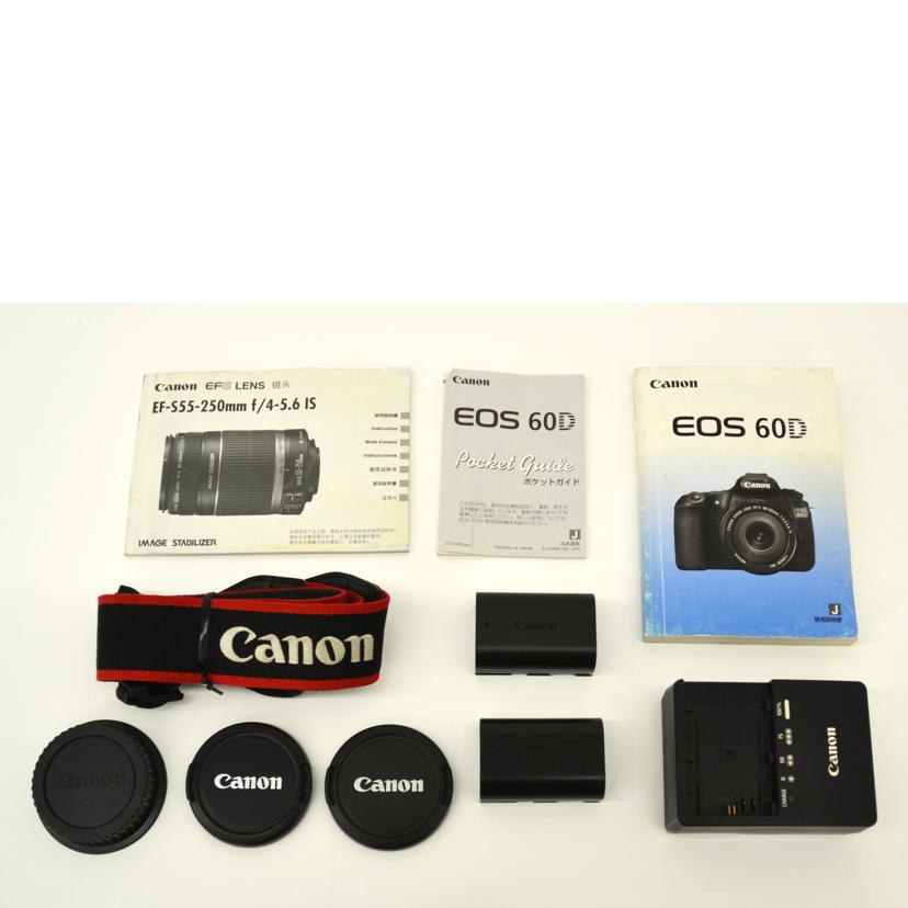 Canon キャノン/デジタル一眼/EOS 60D Wズームキット//0460303919/BCランク/75