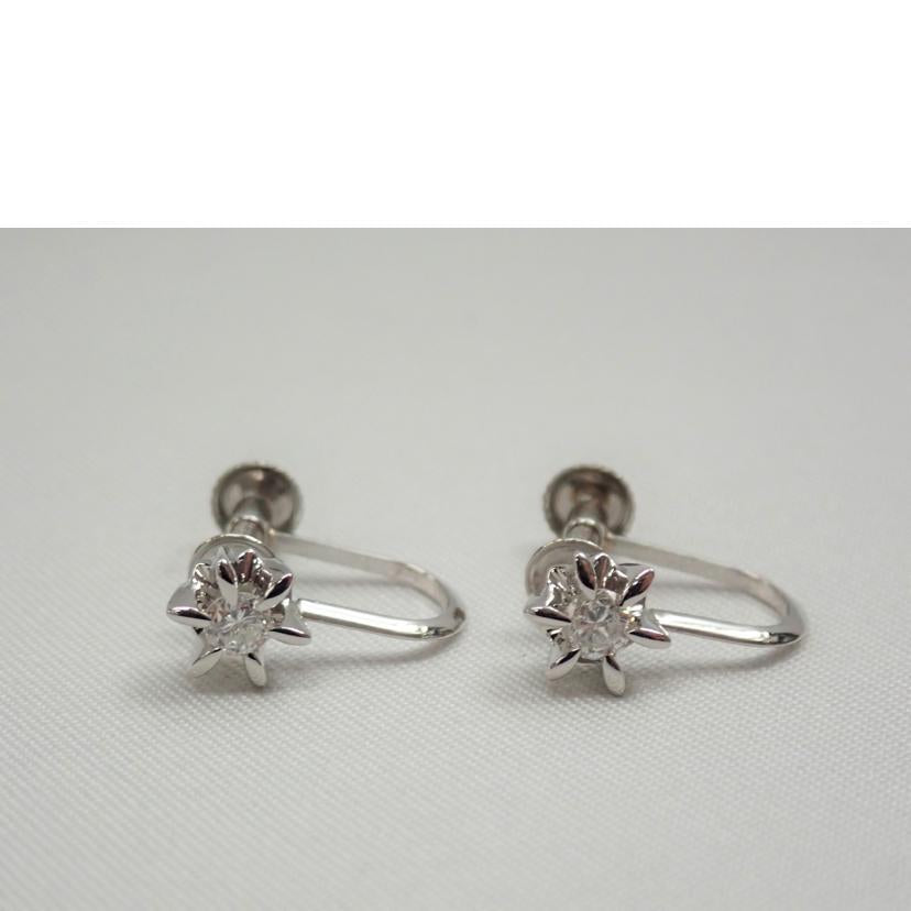 /Pt900ダイヤイヤリング//Aランク/62