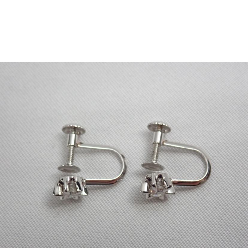 /Pt900ダイヤイヤリング//Aランク/62