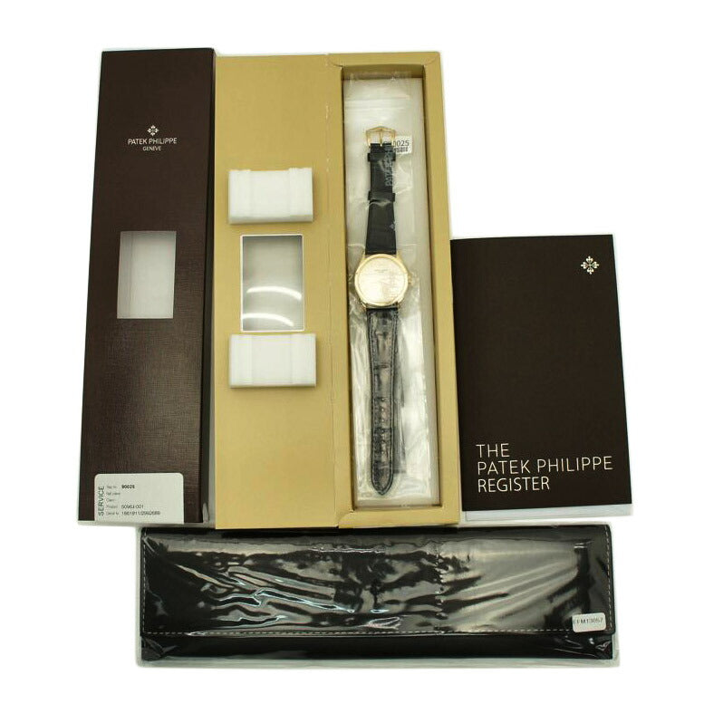 PATEK PHILLIP パテックフィリップ/カラトラバ/YG/シーシルーバック/5096J-001//186************/Aランク/91