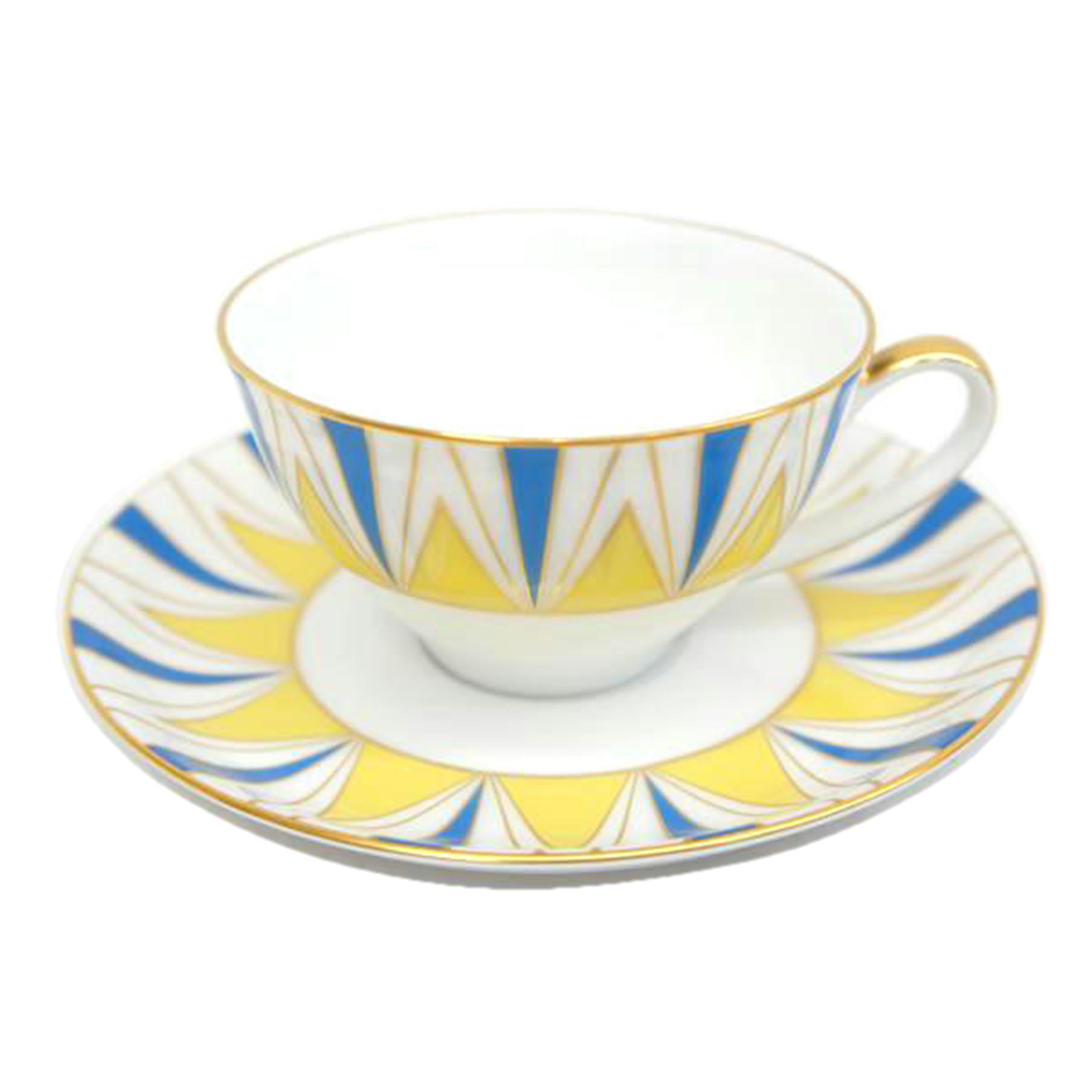 OKURA 大倉陶園/アール・デコ カップ&ソーサー/復刻コレクション//Aランク/05