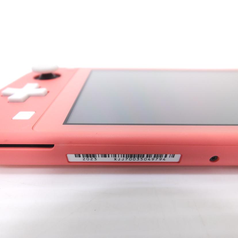 nintendo 任天堂/スイッチLite本体しずえアロハ柄/HDH-S-PBZGB//XJJ70035049794/ABランク/88