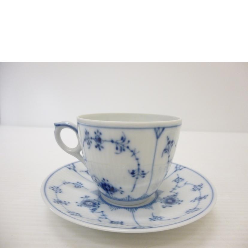 ROYAL COPENHAGEN ロイヤルコペンハーゲン/カップ&ソーサー6客セット/ブルーフルーテッド//Aランク/88
