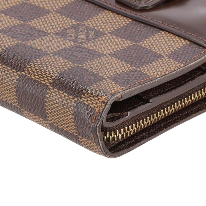 LOUIS VUITTON ルイ・ヴィトン/コンパクトジップ/ダミエ/エベヌ/N61668//CA1***/Bランク/18