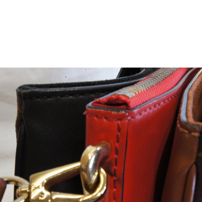 LOUIS VUITTON ルイヴィトン/ミルフィーユ/モノグラム/ノワール・ルージュ /M44254//CA0***/Aランク/92