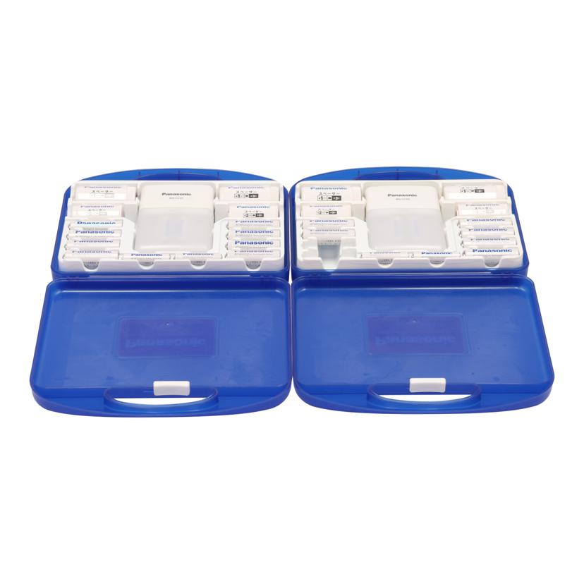 Panasonic パナソニック/エネループ充電器セット(2個セット)/K-KJ22MCC84//-/ABランク/82