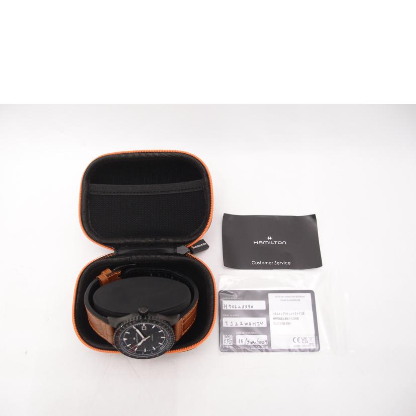 HAMILTON ハミルトン/HAMILTON/カーキ アビエーション コンバーター/自動巻き/H76625530//TJZ******/Aランク/69