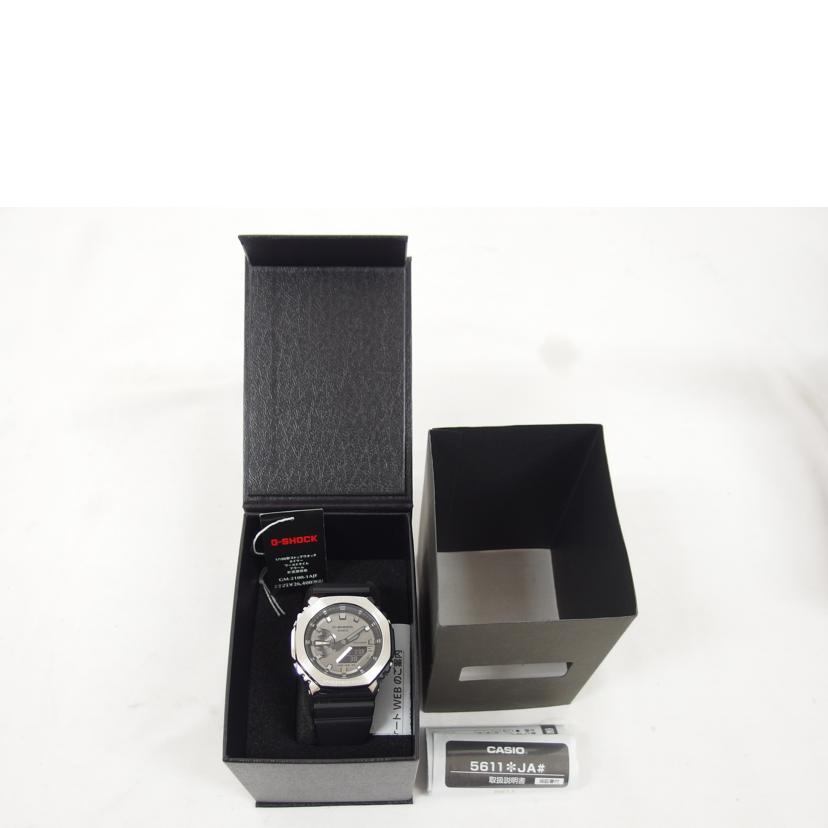 CASIO カシオ/G-SHOCK/2100シリーズ/メタルカバード/クォーツ/GM-2100-1AJF//B6K***/Aランク/04