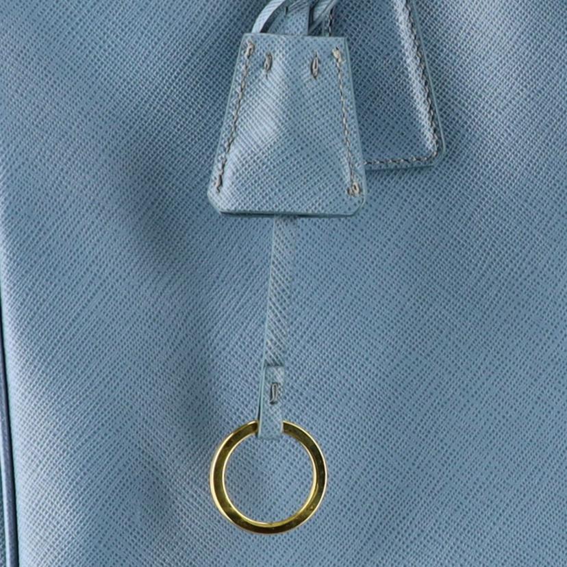 PRADA プラダ/サフィアーノ2wayバッグ/ レザー ブルー/BN2274//ABランク/05