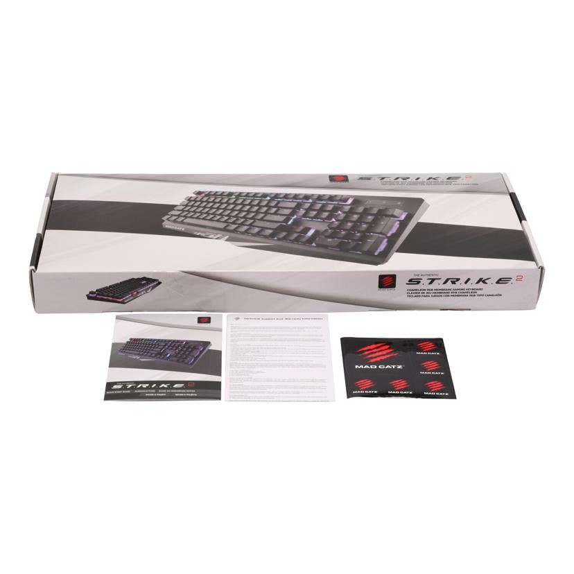 MAD CATZ マッドキャッツ/ゲーミングキーボード/S.T.R.I.K.E2/KS13MRUSBL000-0J//D2204500939/Bランク/82