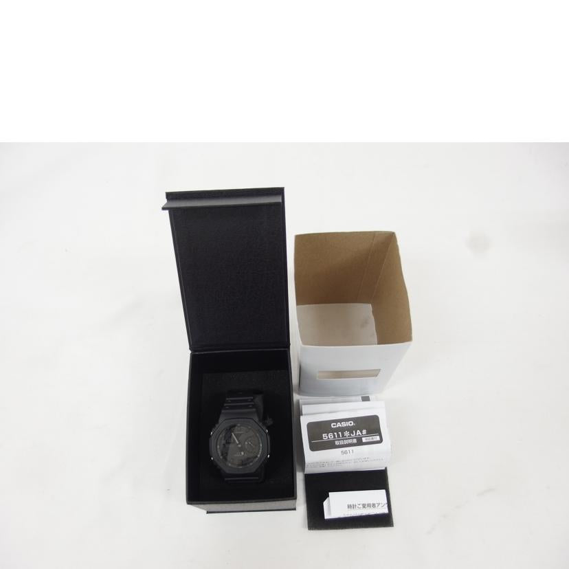 CASIO カシオ/G-SHOCKコンビネーションモデル/デジアナウォッチ/クォーツ/GA-2100-1A1JF//B60***/Aランク/04