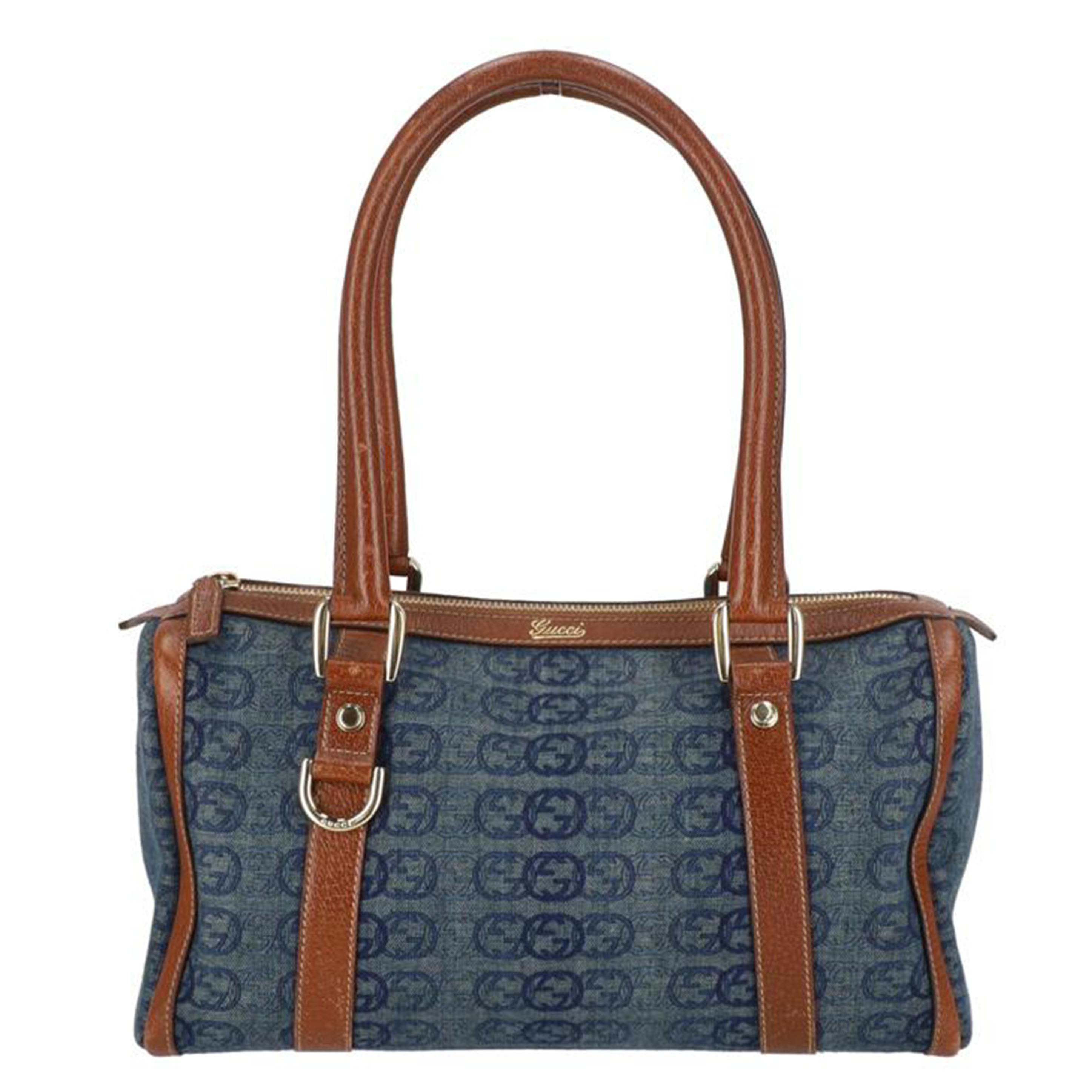 GUCCI グッチ/GGデニム/ミニボストンバッグ/130942//173*/ABランク/91