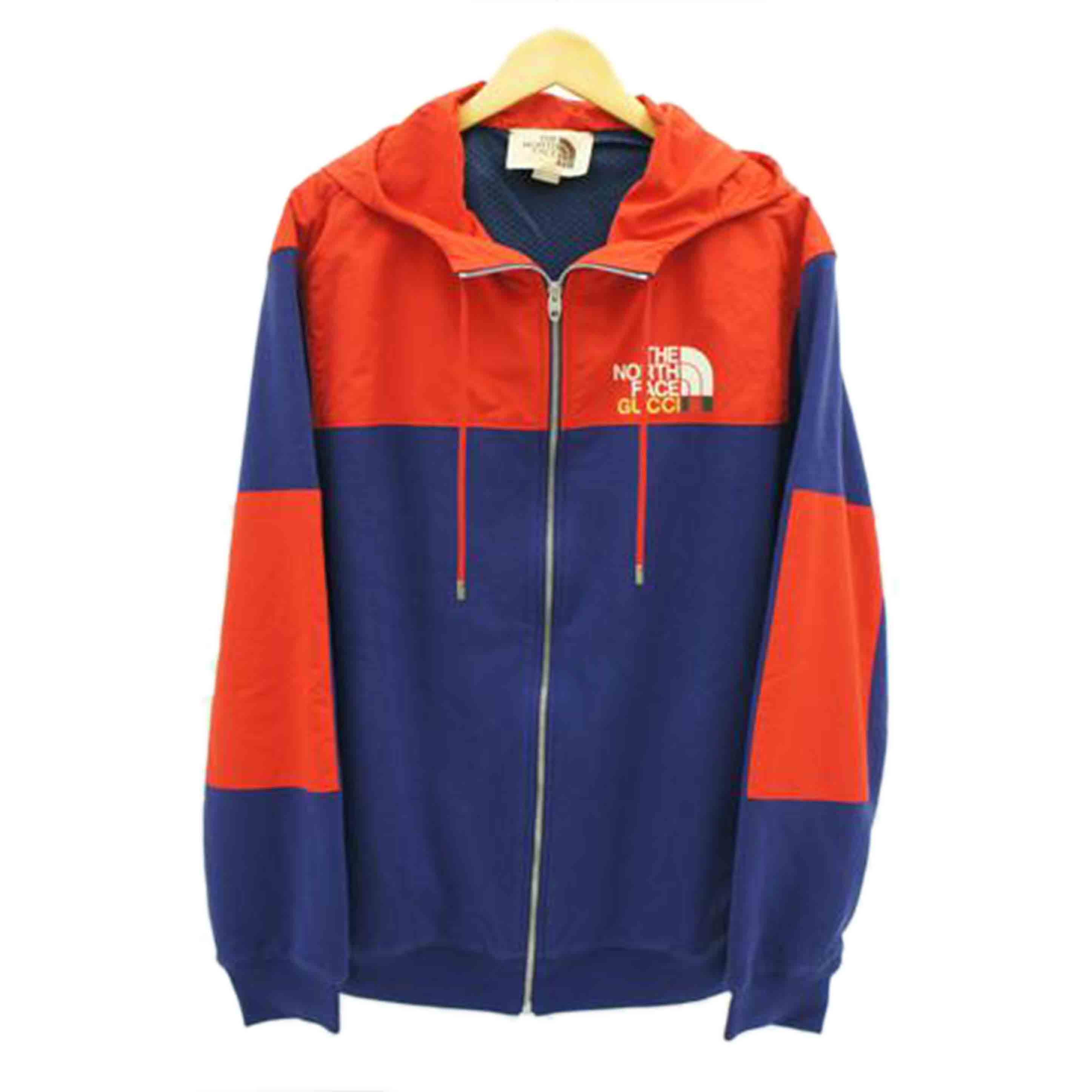 GUCCI×THE NORTH FACE グッチ×ノースフェイス/ブルーフェルトコットンジャージー/671462XJDRN//SAランク/09