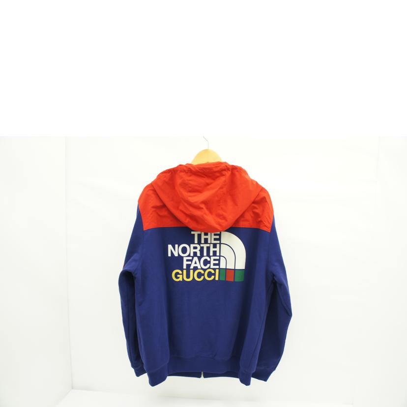 GUCCI×THE NORTH FACE グッチ×ノースフェイス/ブルーフェルトコットンジャージー/671462XJDRN//SAランク/09