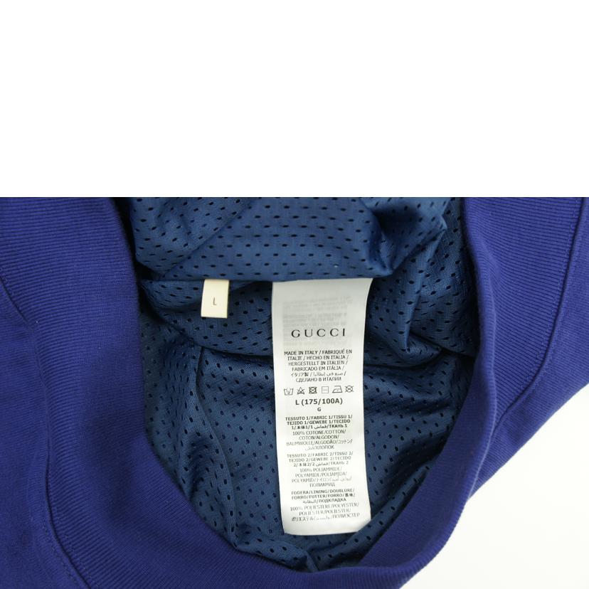 GUCCI×THE NORTH FACE グッチ×ノースフェイス/ブルーフェルトコットンジャージー/671462XJDRN//SAランク/09