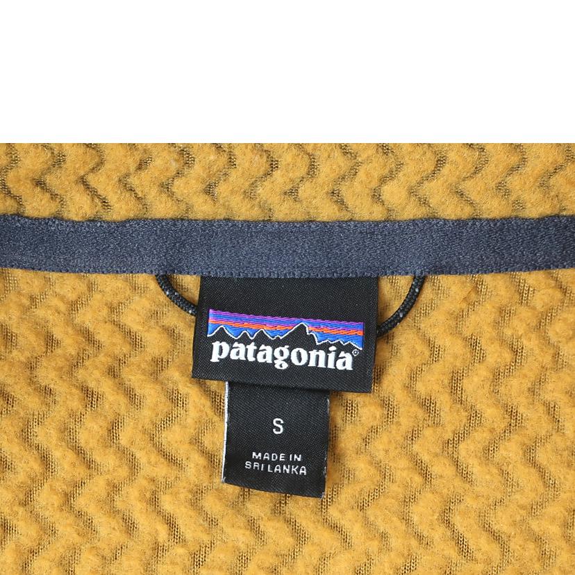 Patagonia パタゴニア/R1エアジップネックパーカー Sサイズ イエロー/40245//Aランク/65