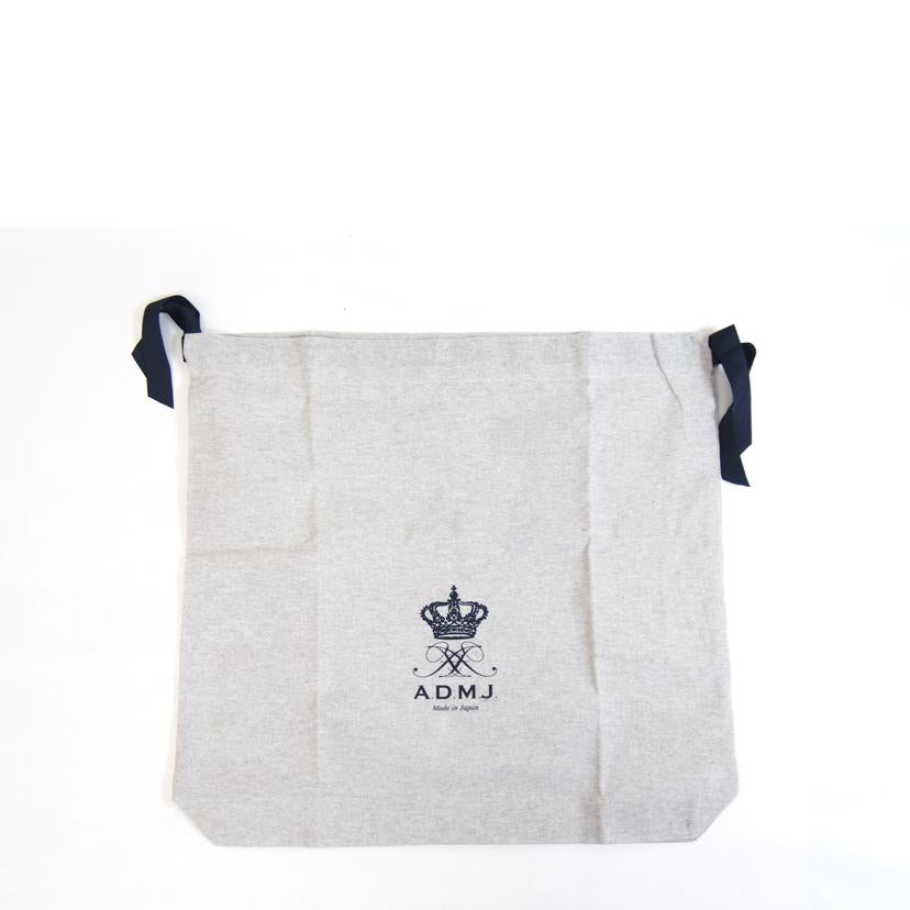 A.D.M.J エーディーエムジェイ/ADMJ ブラックシュリンクレザートート/ACS01085AN//-/Aランク/71